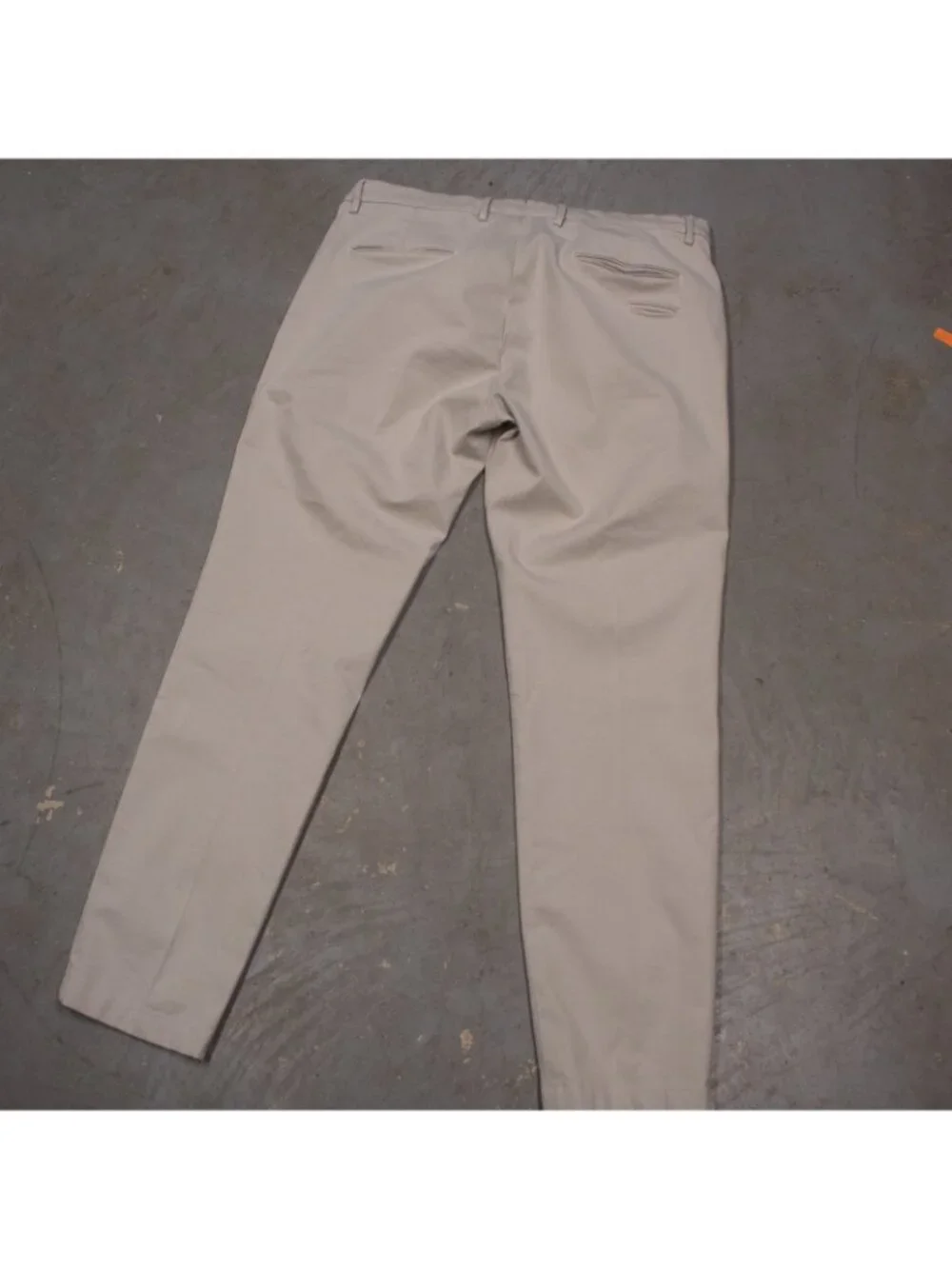 Briglia 1949 Stretch Chinos Mens Pants Stretch Cotton Slim Fit Italy Tan 32x29